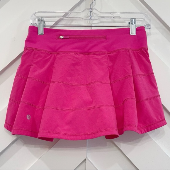 Lululemon Pace Rival Skort Skirt In Sonic Pink Size 4 - Picture 3 of 8